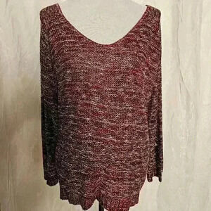 Oversized Sweater with Open Back